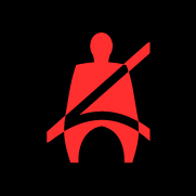 Spia cintura di sicurezza anteriore