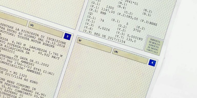 Come leggere il libretto di circolazione - brumbrum BLOG