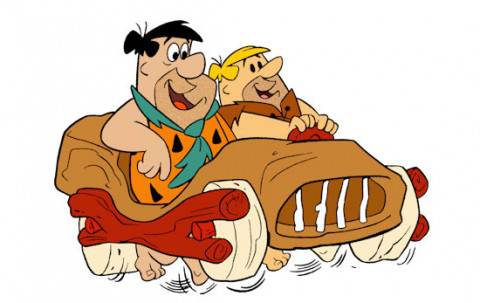 La macchina di Fred Flintstones dell'omonima serie animata.