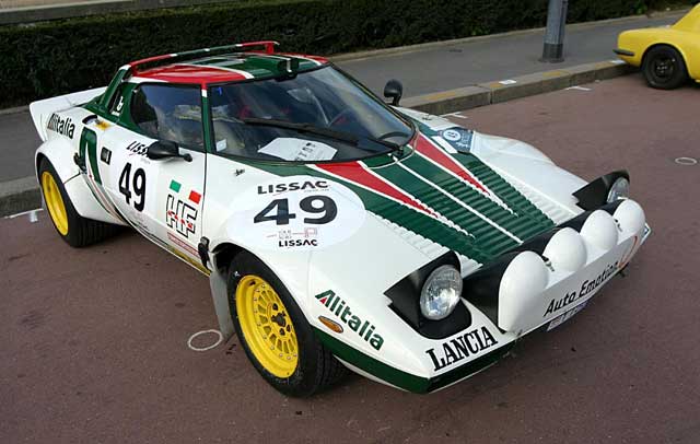 La bellissima Lancia Stratos