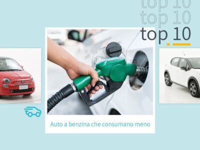 Le 10 auto a benzina che consumano meno