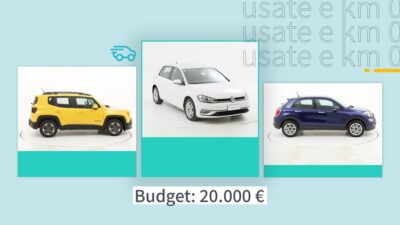 Le migliori auto sotto i 20.000 euro