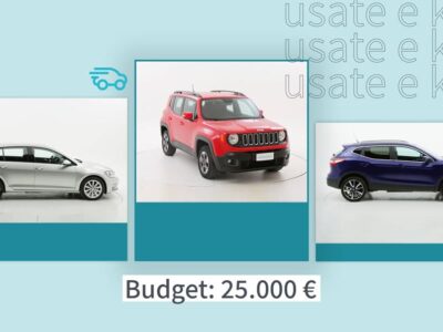 Le migliori auto sotto i 25.000 euro usate