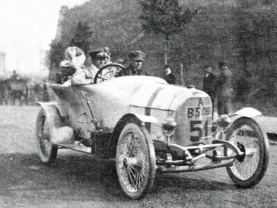 Ferdinand Porsche vainqueur de la Prinz-Heinrich-Fahrt