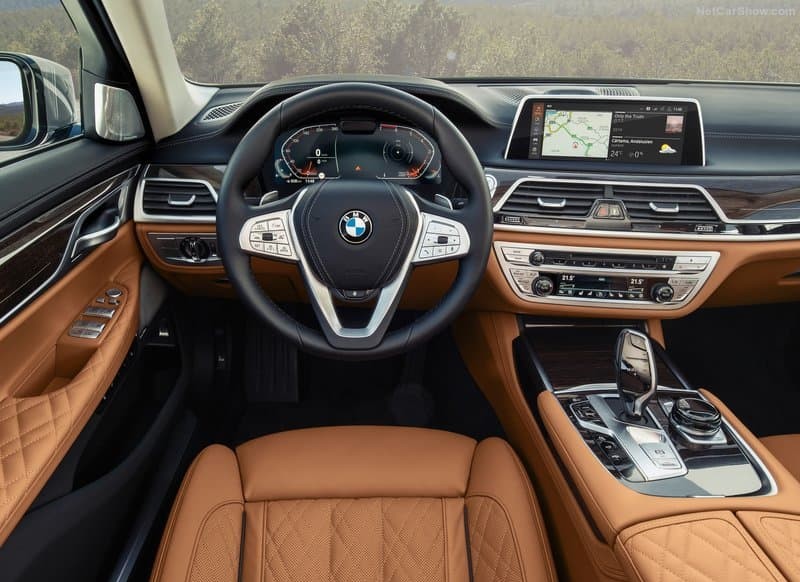 Gli interni della nuova BMW Serie 7 