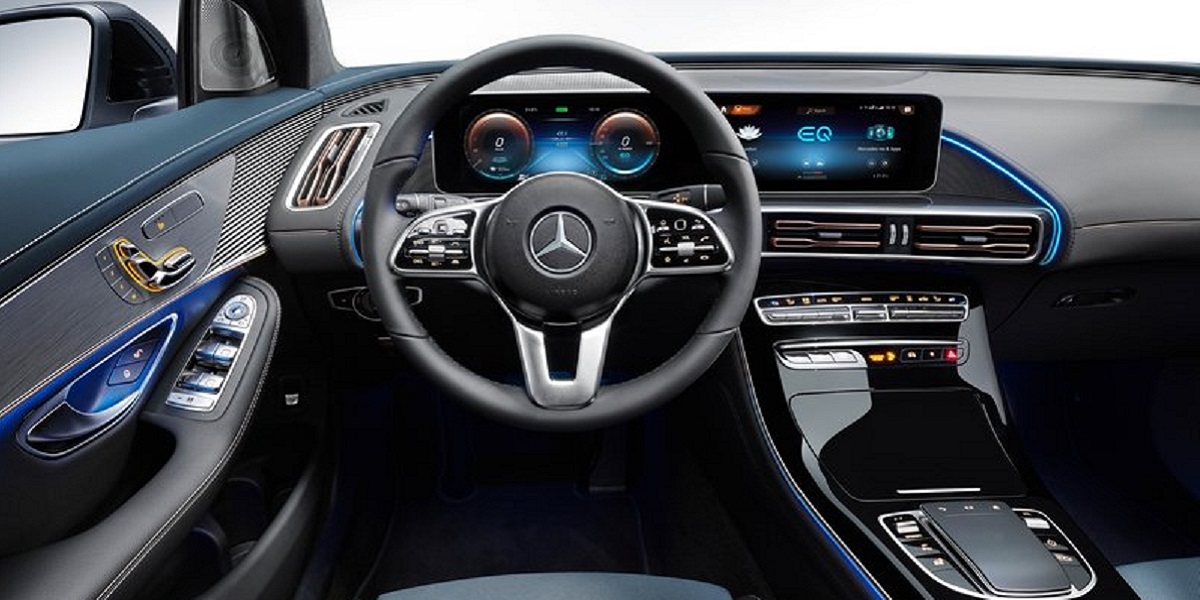 Mercedes EQC interni e design