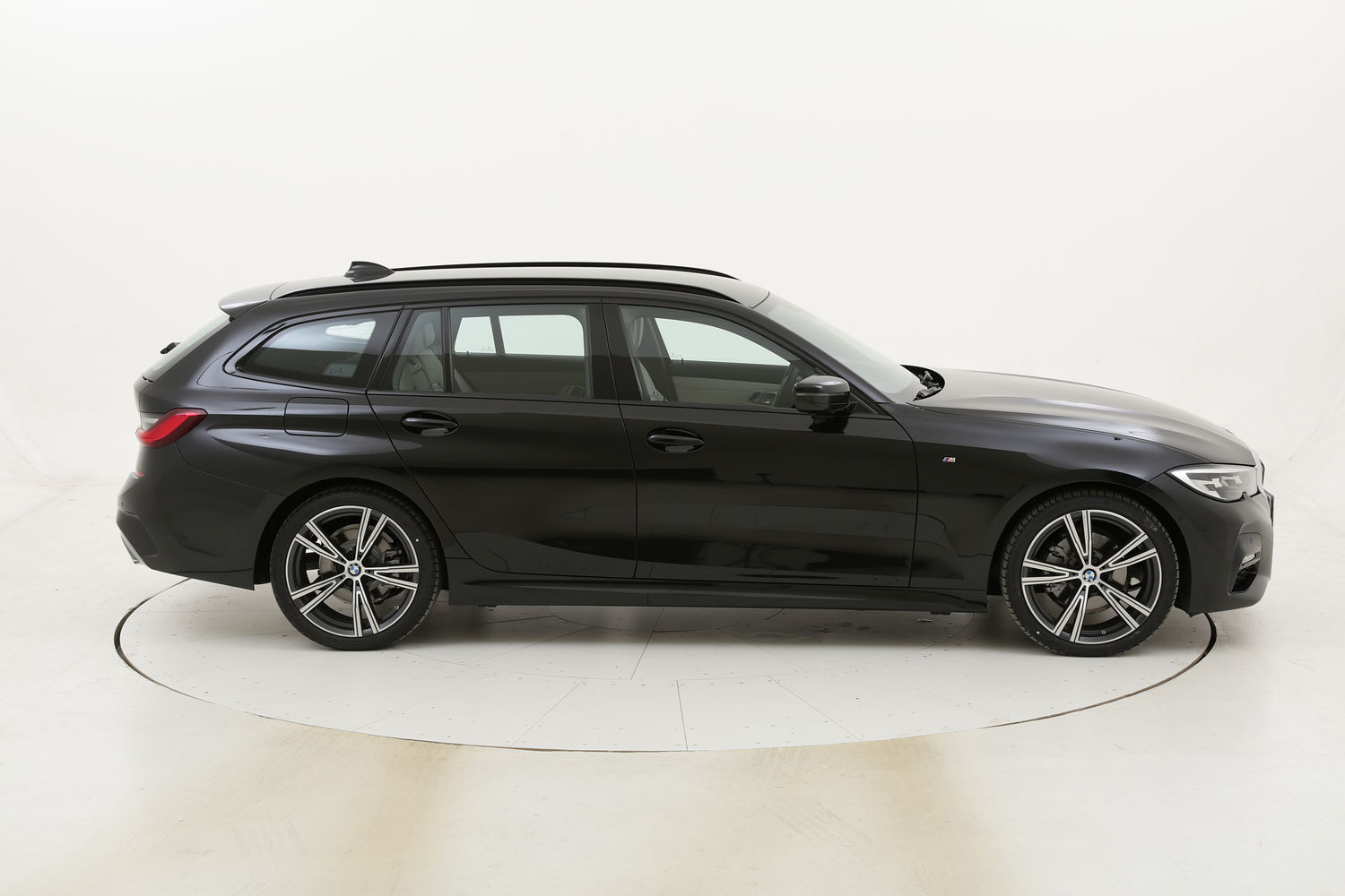 BMW Serie 3 320d xDrive 48V Touring Msport aut. km 0 ibrido diesel nera