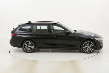 BMW Serie 3 320d xDrive 48V Touring Msport aut. km 0 ibrido diesel nera