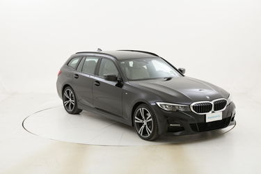 BMW Serie 3 320d xDrive 48V Touring Msport aut. km 0 ibrido diesel nera