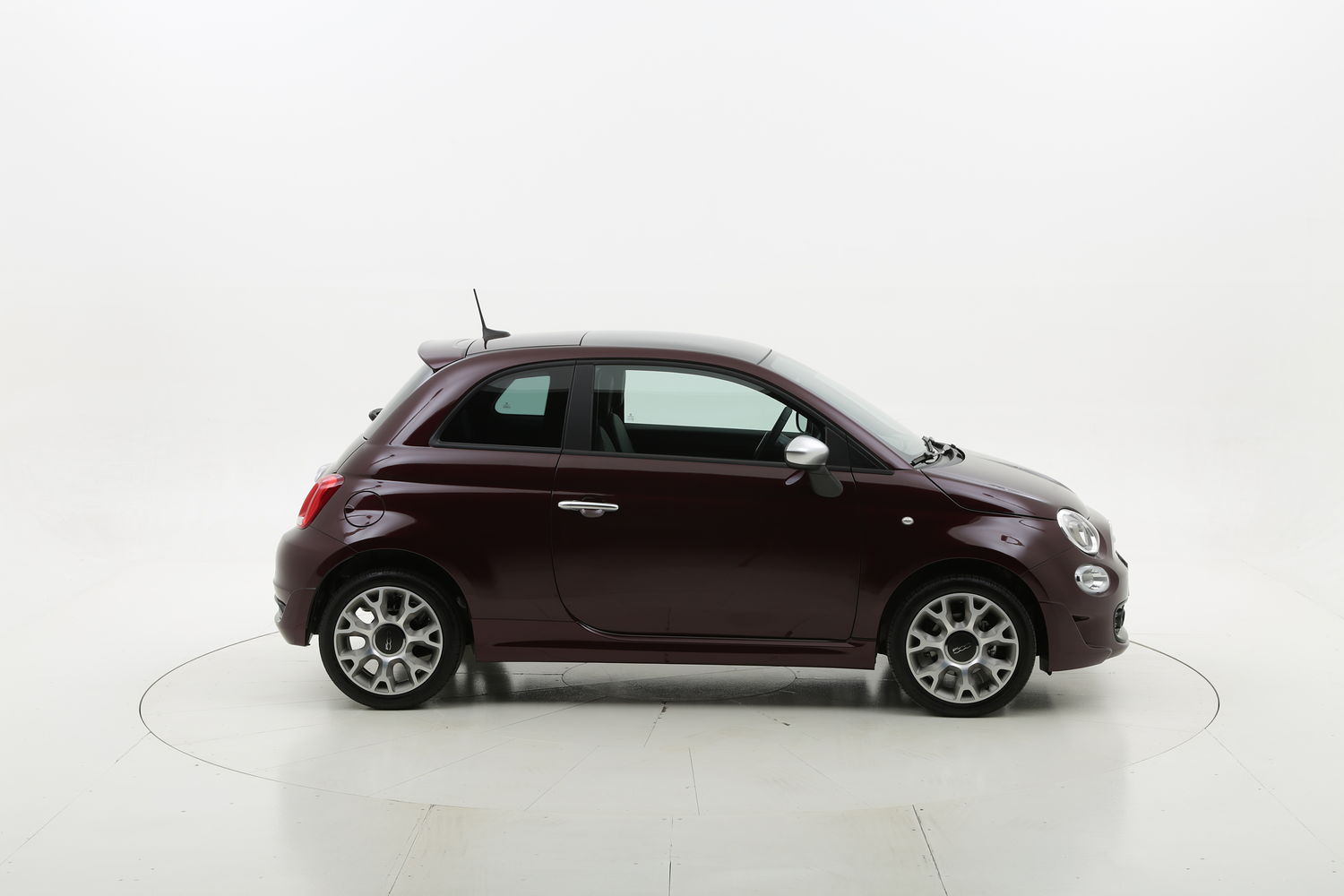 Fiat 500 Rockstar My2020 Full Optional km 0 benzina rossa scura