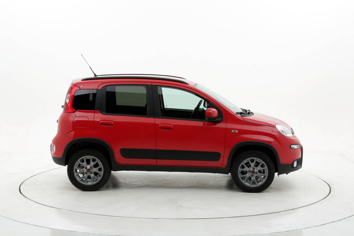 Fiat Panda 4x4 km 0 diesel rossa