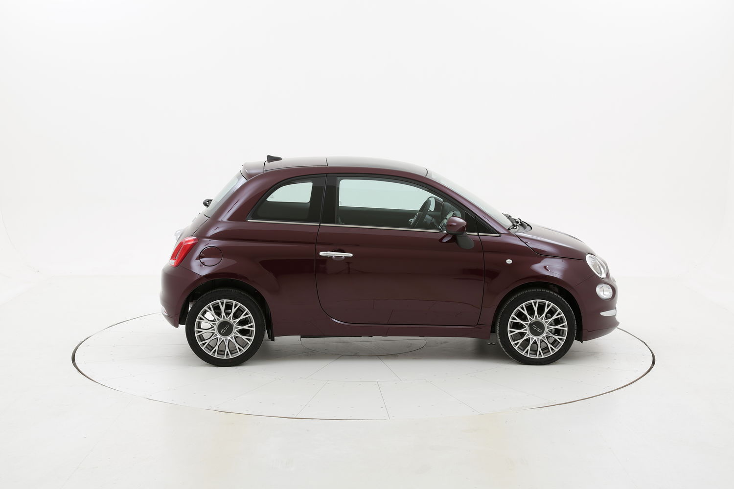 Fiat 500 Star My2020 Cerchi 16 km 0 benzina rossa scura