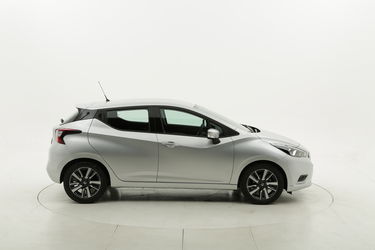 Nissan Micra Acenta X-Tronic benzina argento a noleggio a lungo termine