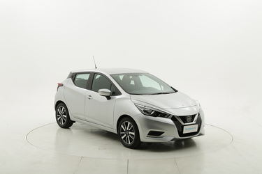 Nissan Micra Acenta X-Tronic benzina argento a noleggio a lungo termine