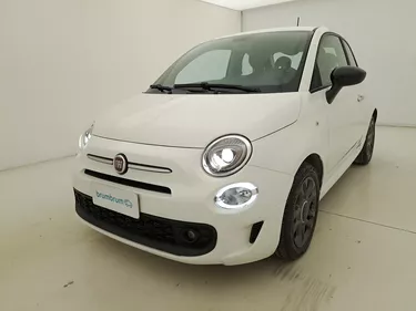 Fiat 500 Hybrid Connect 1.0 Mild Hybrid 70CV Manuale Visione frontale