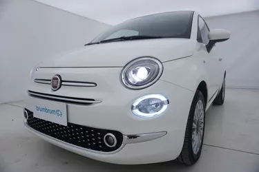 Fiat 500 Hybrid Dolcevita 1.0 Mild Hybrid 70CV Manuale Visione frontale