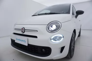 Fiat 500 Hybrid Connect 1 Mild Hybrid 70CV Manuale Visione frontale