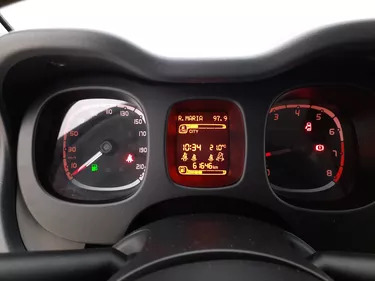 Fiat Panda Easy 0.9 Metano 85CV Manuale Interni