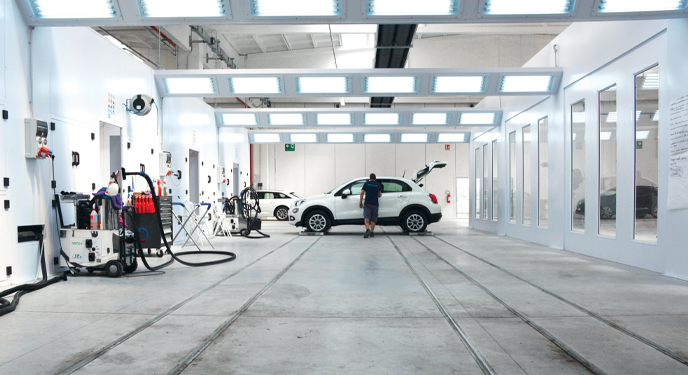 Igienizzazione dell'auto